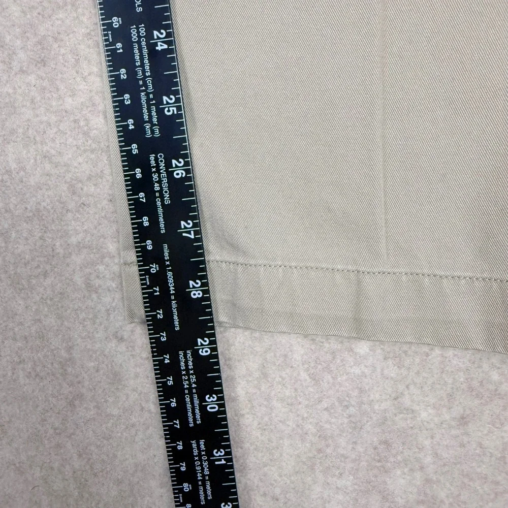 Polo Ralph Lauren Chino Pants 34/29 Classic Fit Khaki Tan Cotton Twill 89-Sd1